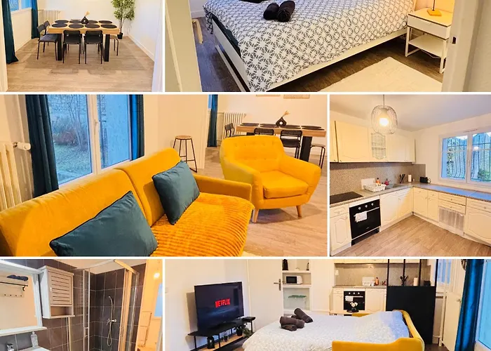 Le Coin Soleil - Netflix - Insead Appartement Fontainebleau